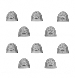 IMPERIAL FISTS LEGION MKII SHOULDER PADS