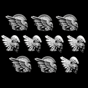 DEMON CHILDREN SHOULDER PADS (RIGHT)