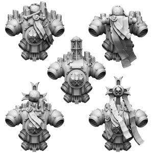 IMPERIAL TEMPLAR HONORARY BACKPACKS SET (5U)