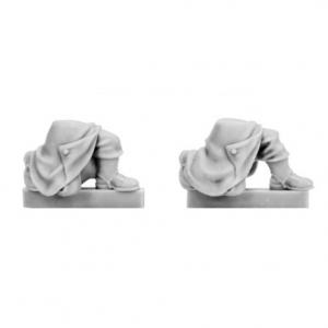 GREAT COAT LEGS KNEELING (FEMALE) Х2