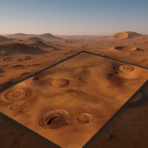 BATTLE MAT: REDWASTE