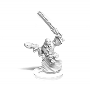 PREACHER WITH CHAINSWORD AND PLASMAGUN