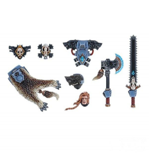 SPACE WOLVES UPGRADE PACK SWORDS, HEADS, TORSOS