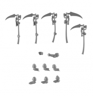 DEATH GUARD DEATHSHROUD POWER SCYTHES