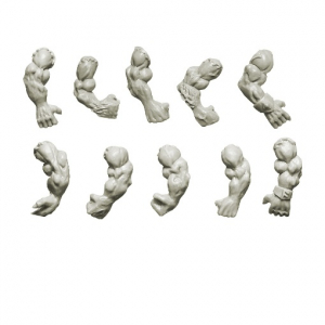 FERAL WOLVES SPACE KNIGHTS HANDS