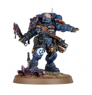 LIEUTENANT WITH COMBI-FLAMER