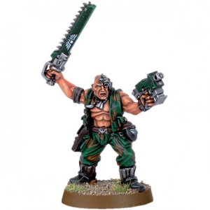 CATACHAN OFFICER WITH CHAINSWORD