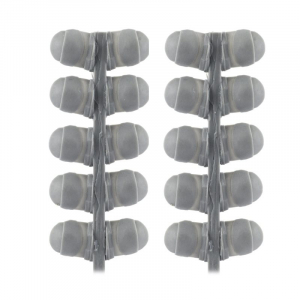 DOUBLE CURVE SHOULDER PADS (12 PAIRS)