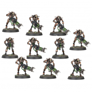 NECRON WARRIORS WITH GAUSS REAPER