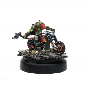 BADASS ORC BIKER
