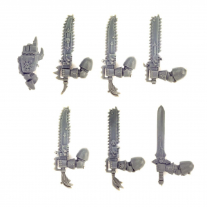 CHAOS SPACE MARINES CLOSE COMBAT WEAPONS