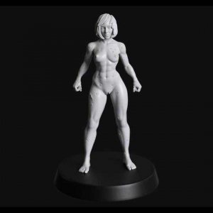 GENE-ENHANCED BIO-AUGMENTED FEMALE SOLDIER