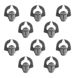 WORLD EATERS LEGION MKII UPGRADE SET - VETERAN HEADS