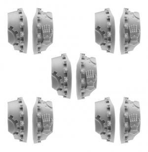 CATAPHRACTII TERMINATOR SHOULDER PADS - IRON HANDS