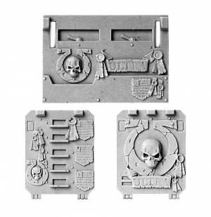 ULTRAMARINES RHINO DOORS AND FRONTPLATE