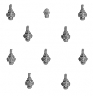 ULTRAMARINES INVICTARII HEADS UPGRADE SET
