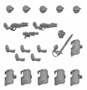 SPACE MARINE BOARDING ASSAULT UPGRADE SET