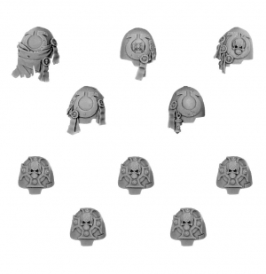 ULTRAMARINES TERMINATOR SHOULDER PADS (5)