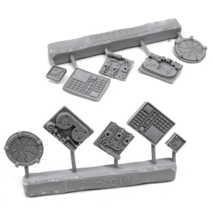 COMPUTER EQUIPMENT & HAND SCANNER SPRUE