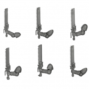 SPACE MARINE ASSAULT SQUAD CHAINSWORD (LEFT ARM)