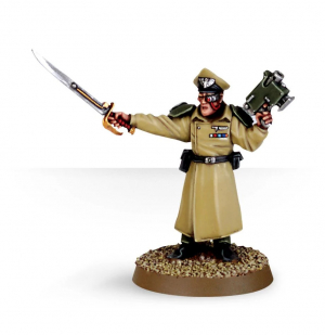 ASTRA MILITARUM OFFICER ON FOOT