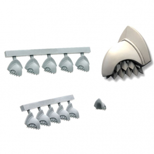 MECHA EGYPTIAN SHOULDER PADS