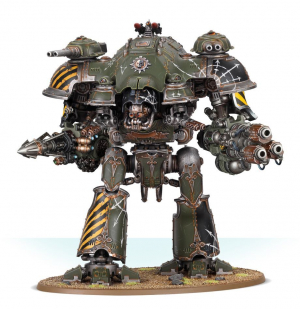 KNIGHT TYRANT WITH CONFLAGRATION CANNON AND THUNDERCOIL HARPOON