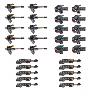 HEAVY WEAPONS UPGRADE SET – VOLKITE CULVERINS, LASCANNONS, AND AUTOCANNONS