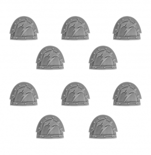 WHITE SCARS MK III SHOULDER PADS