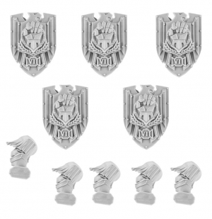 IMPERIAL FISTS LEGION CATAPHRACTII STORM SHIELD