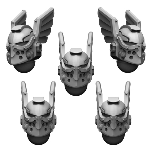 IMPERIAL ANGEL HELMET HEADS SET (5U)