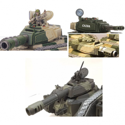 LEMAN RUSS BATTLE TANK TURRET