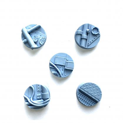 PIPEWORKS 25 MM BASES (5)