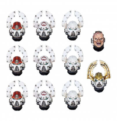 WORLD EATERS MKVI HEADS