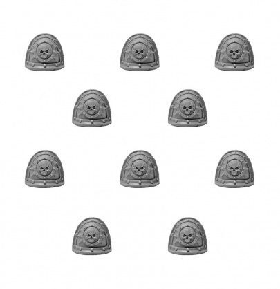 DEATH GUARD LEGION MKII SHOULDER PADS