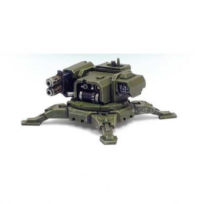 SPACE MARINE TARANTULA WITH MULTI-MELTA