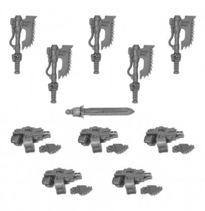 CATAPHRACTII POWER AXE UPGRADE SET