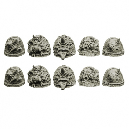 PLAGUE KNIGHTS SHOULDER PADS (VER. 1)