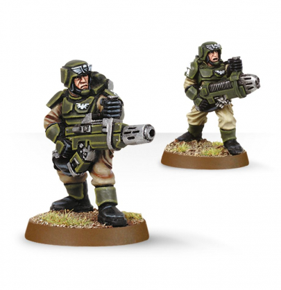 CADIAN WITH PLASMA GUN AND MELTAGUN