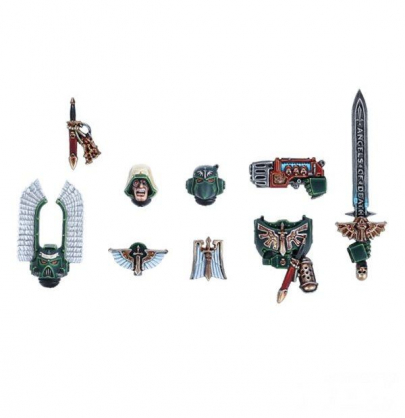 DARK ANGELS UPGRADE PACK SWORDS, HEADS, TORSOS