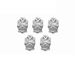 FEMALE CUIRASS ARMOR TORSOS X 5