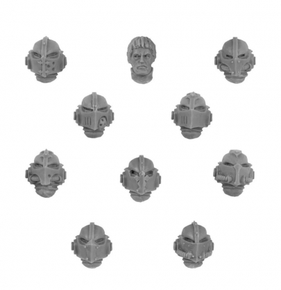 DARK ANGELS LEGION HEADS UPGRADE SET