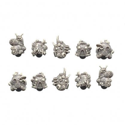 PUTRID KNIGHTS HELMETS (10)