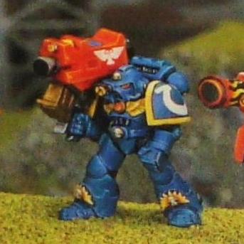 SPACE MARINE DEVASTATOR HEAVY BOLTER 1992