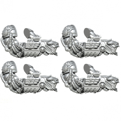 BEDLAM FRATERNITY SONIC GUNS (4)