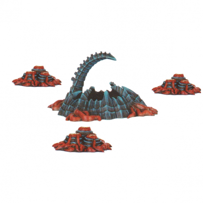 TYRANID HIVE NODE AND INFESTATION MARKERS