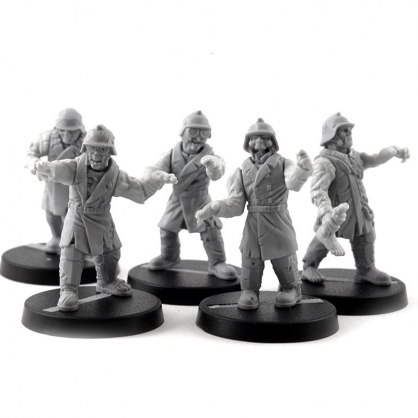 ZOMBIES - SHORT TRENCHCOAT