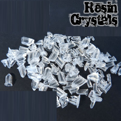 RESIN CRYSTALS TRANSPARENT