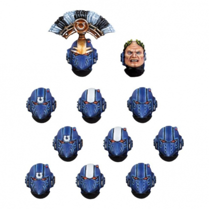 ULTRAMARINES MKVI HEADS