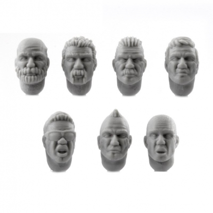 SHORT HAIR HEADS (7)